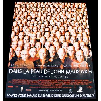 BEING JOHN MALKOVITCH French Movie Poster 15x21 - 1999 - Spike Jonze, John Cusack