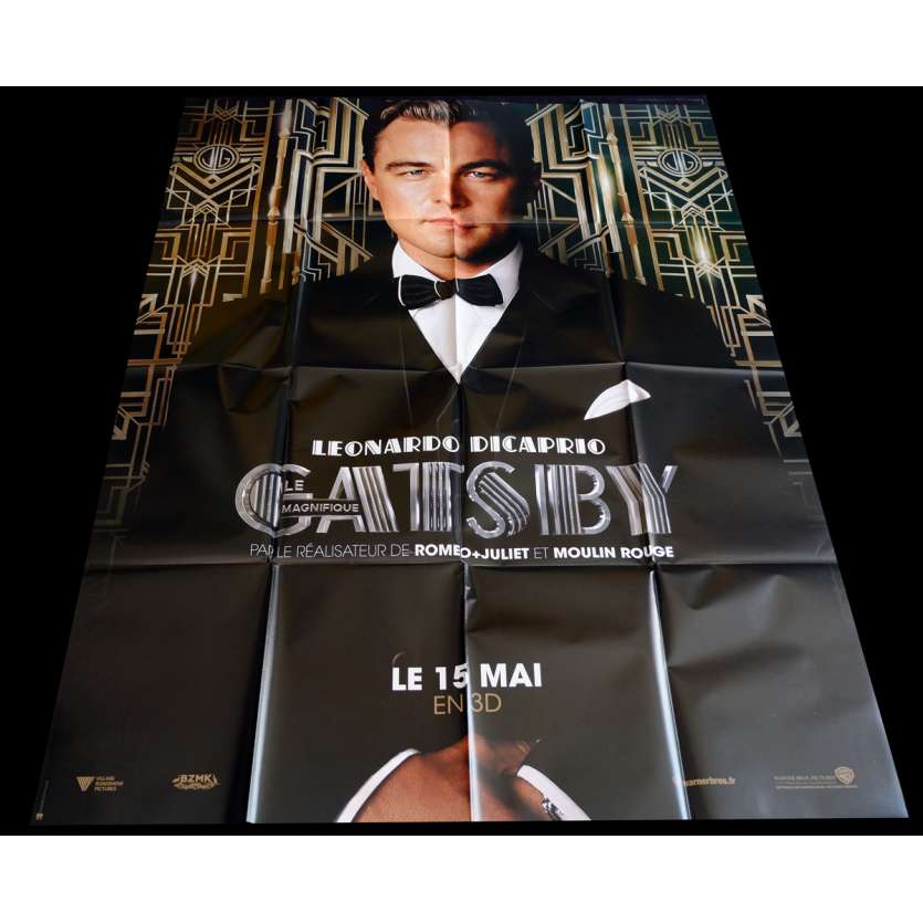 GATSBY Affiche de film 120x160 - 2013 - Leonardo Dicaprio, Baz Luhrmann
