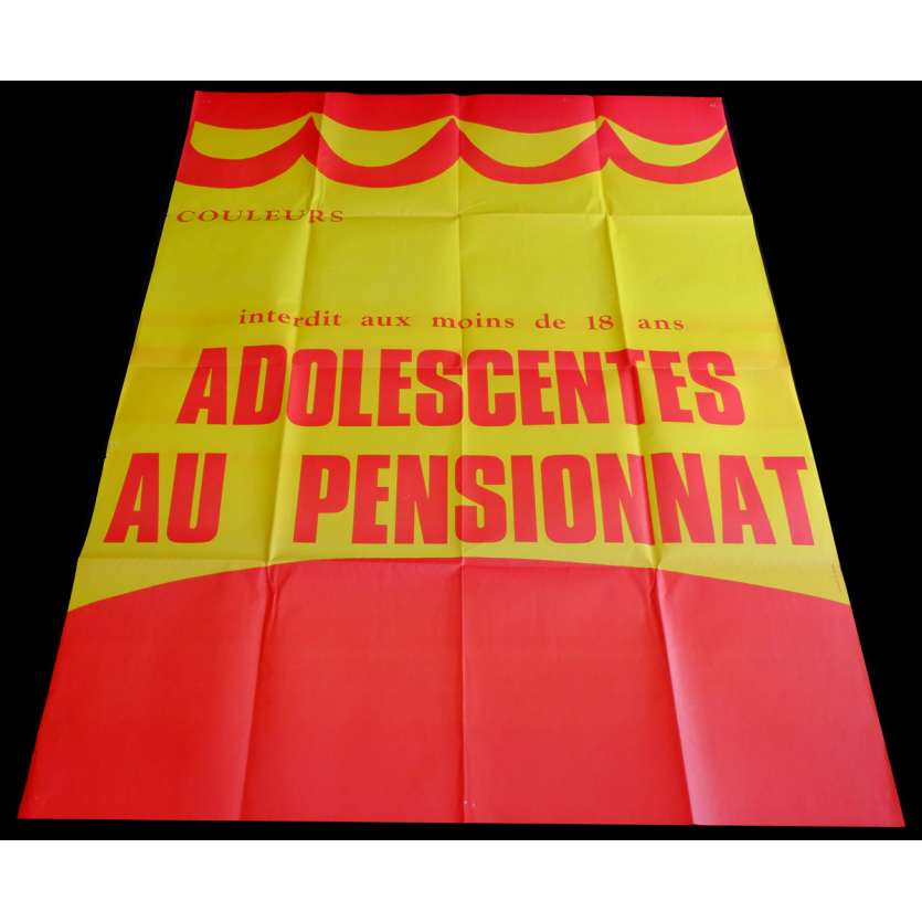 ADOLESCENTES AU PENSIONNAT Affiche de film 120x160 - 1979 - Jean-Pierre Armand, Gérard Gregory