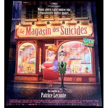 LE MAGASIN DES SUICIDES Affiche de film 40x60 - 2012 - Bernard Alane, Patrice Leconte