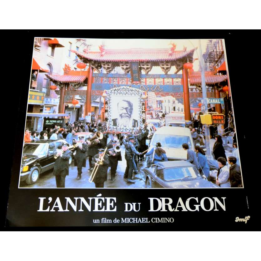 YEAR OF THE DRAGON French Lobby Card 1 12x15 - 1985 - Michael Cimino, Mickey Rourke