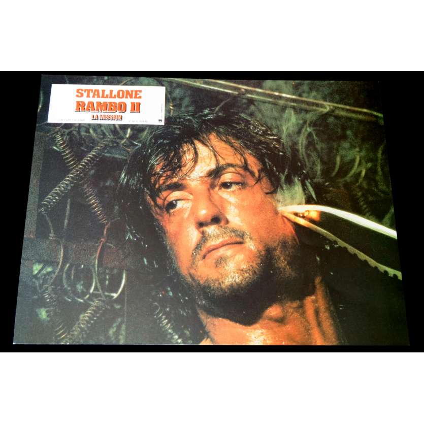 RAMBO 2 Photo de film 1 21x30 - 1985 - Sylvester Stallone, George Pan Cosmatos