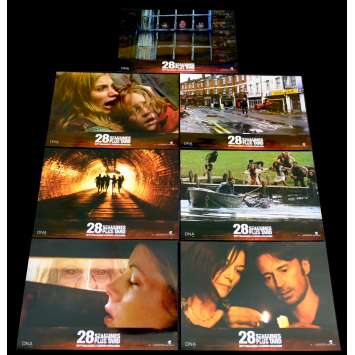 28 WEEKS LATER French Lobby Cards Set X7 9x12 - 2007 - Juan Carlos Fresnadillo, Robert Carlyle