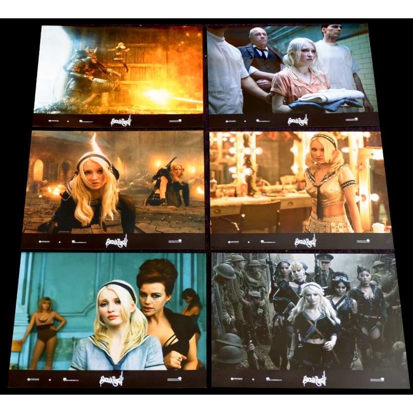 SUCKER PUNCH x6 French Lobby Card Set  9x12 - 2011 - Zack Snyder, Emily Browning