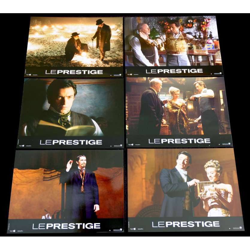 LE PRESTIGE Photos de film X6 21x30 - 2006 - Hugh Jackman, Christopher Nolan