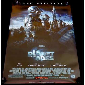 PLANET OF THE APES US Movie Poster 29x41 - 2002 - Tim Burton, Michael Whalberg