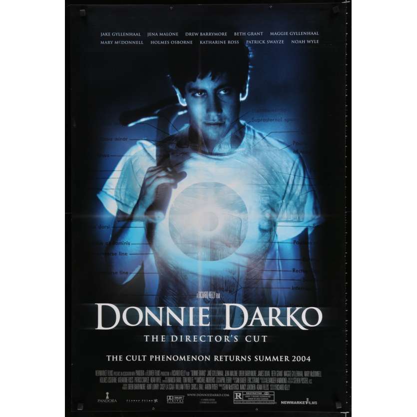 DONNIE DARKO Affiche de film  69x104 - 2004 - Jake Gyllenhal, Richard Kelly