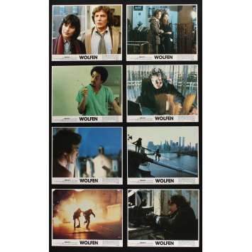 WOLFEN US Lobby Cards x8 8x10 - 1981 - Michael Wadleigh, Albert Finney