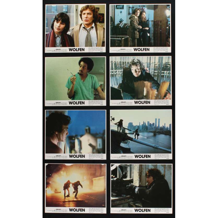 WOLFEN Photos de film x8 20x25 - 1981 - Albert Finney, Michael Wadleigh