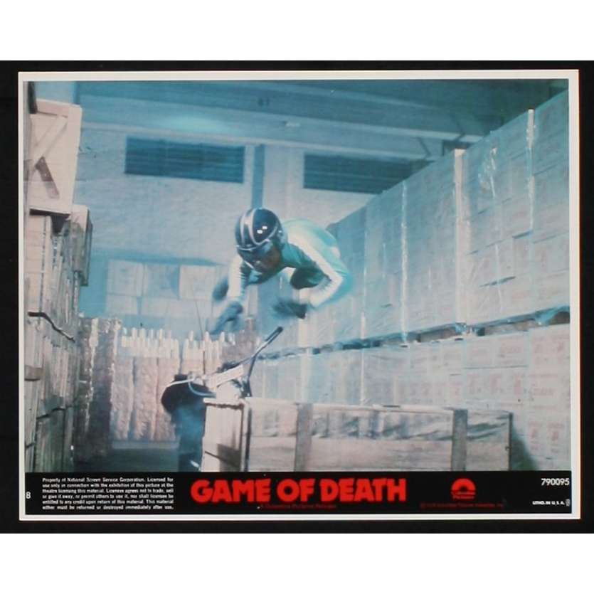 GAME OF DEATH US Lobby Card 6 8x10 - 1978 - Robert Clouse, Bruce Lee