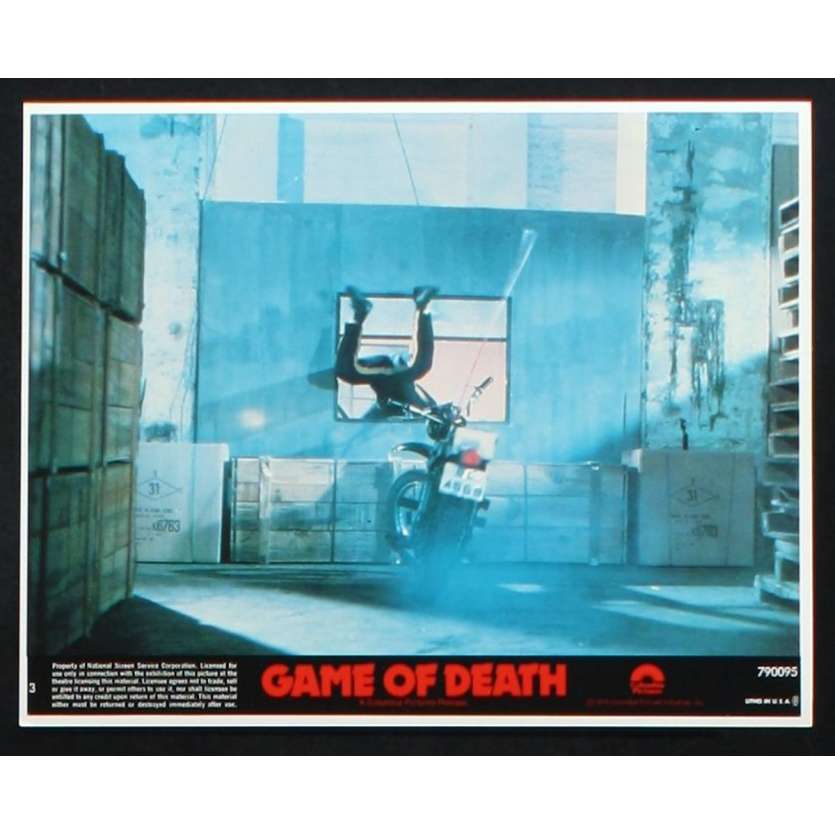 GAME OF DEATH US Lobby Card 2 8x10 - 1978 - Robert Clouse, Bruce Lee