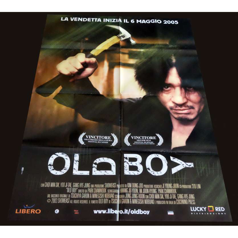 OLDBOY Italian Movie Poster  39x55 - 2003 - Park Chan-wook, Choi Min-sik