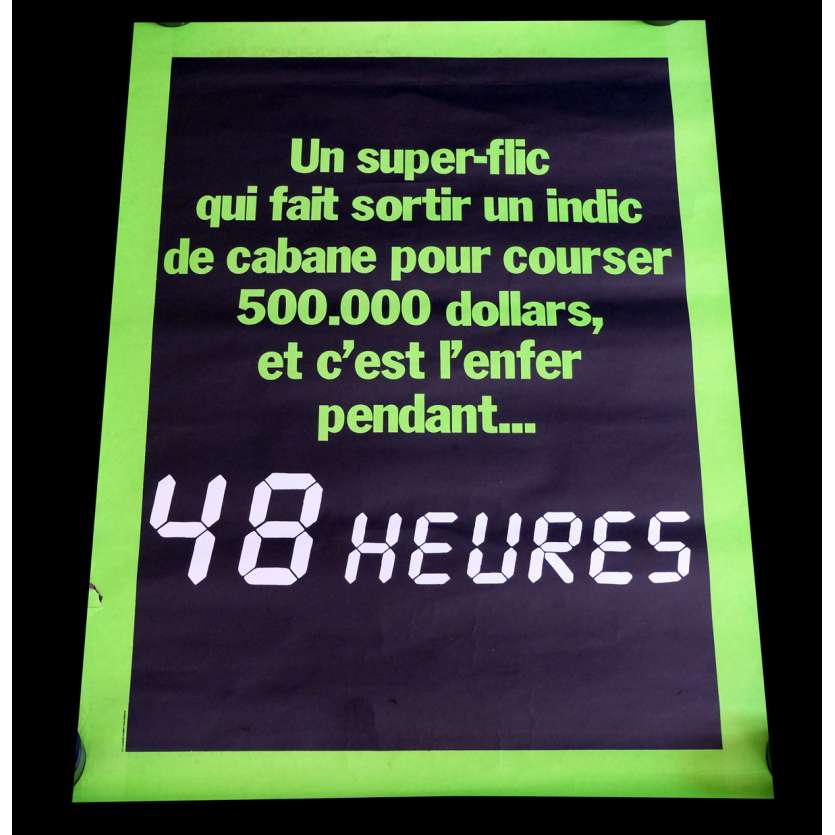 48 HEURES Style B Adv. Affiche de film 60x80 - 1984 - Eddie Murphy, Walter Hill