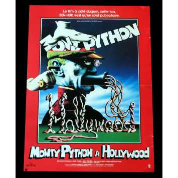 MONTY PYTHON LIVE AT THE HOLLYWOOD BOWL French Movie Poster 15x21 - 1982 - Terry Hughes, John Cleese