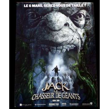 JACK LE CHASSEUR DE GÉANTS Style B Affiche de film 40x60 - 2013 - Stanley Tucci, Bryan Singer