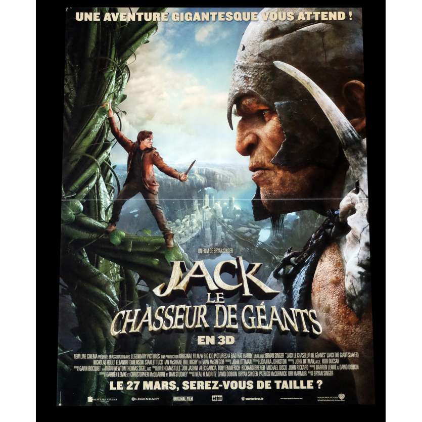 JACK THE GIANT SLAYER Style B French Movie Poster 15x21 - 2013 - Bryan Singer, Stanley Tucci