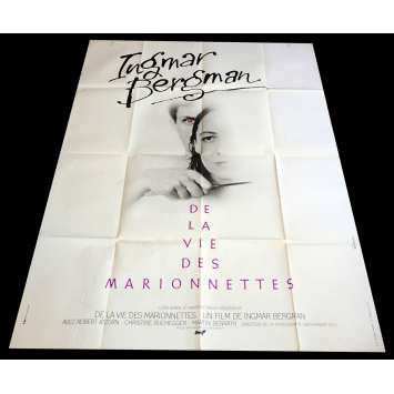 DE LA VIE DES MARIONNETTES Affiche de film 120x160 - 1980 - Robert Atzorn, Ingmar Bergman