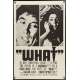 WHIP & THE BODY US Movie Poster 29x41 - 1965 - Mario Bava, Barbara Steele