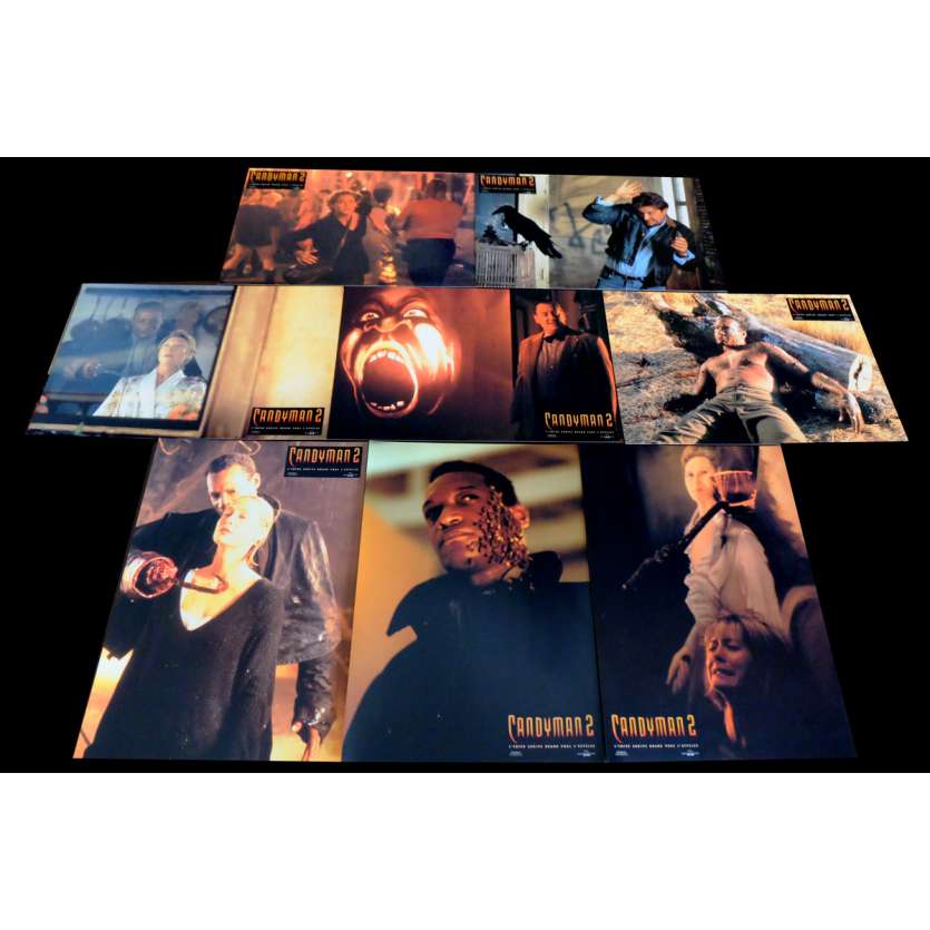 CANDYMAN 2 French Lobby Cards x8 9x12 - 1995 - Bill Condon, Tony Todd