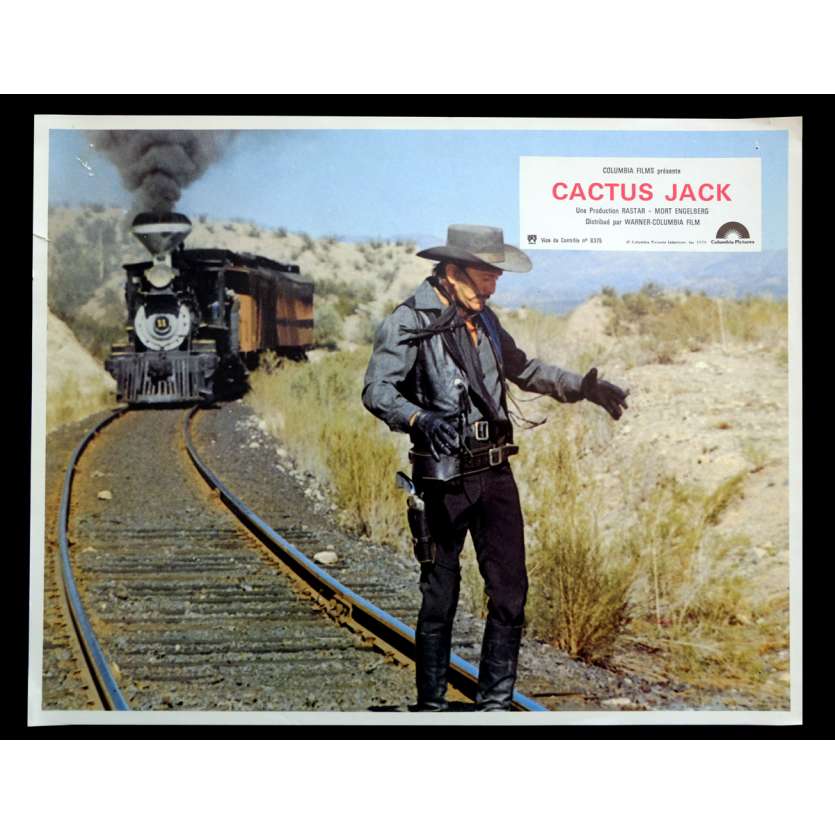 CACTUS JACK French Lobby Card  9x12 - 1979 - Kirk Douglas, Arnold Schwarzenegger