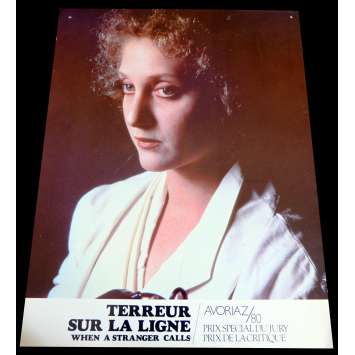 WHEN A STRANGER CALLS French Lobby Card 9x12 - 1979 - Fred Walton, Carol Kane