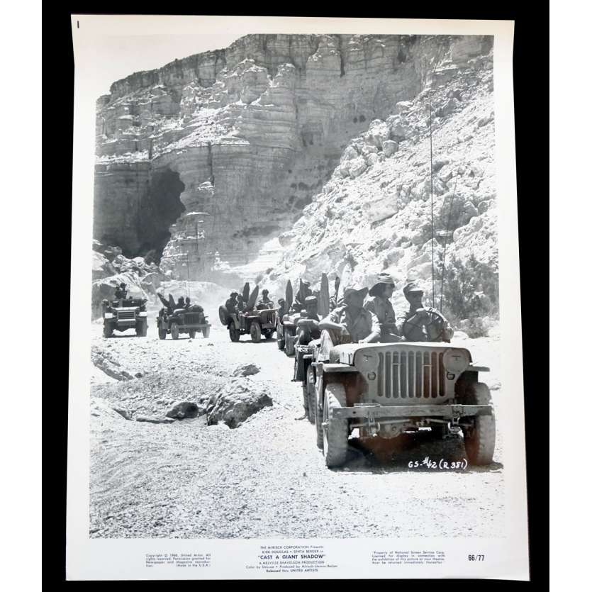 L'OMBRE D'UN GEANT Photo de presse  20x25 - 1966 - John Wayne, Melville Shavelson