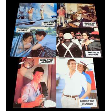 THE YEAR OF LIVING DANGEROUSLY French Lobby Cards x6 9x12 - 1982 - Peter Weir, Mel Gibson