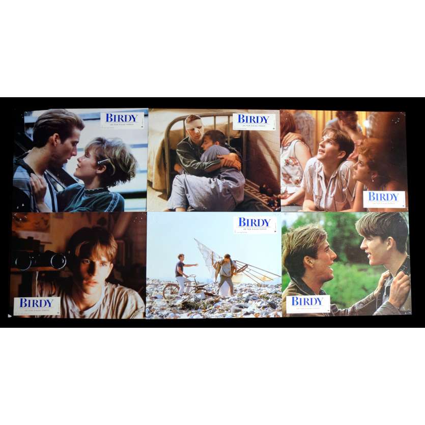 BIRDY French Lobby Cards x6 9x12 - 1983 - Alan Parker, Nicolas Cage