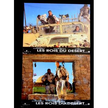 LES ROIS DU DESERT Photos de film x2 21x30 - 1999 - George Clooney, David O. Russell