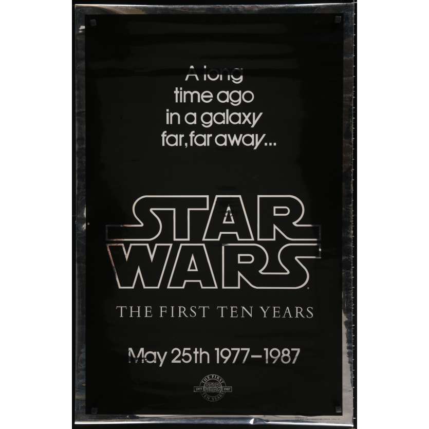 STAR WARS - A NEW HOPE US Movie Poster Kilian Mylar 29x41 - 1987 - George Lucas, Harrison Ford