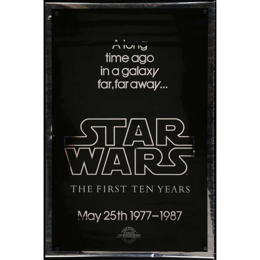 STAR WARS - A NEW HOPE US Movie Poster Kilian Mylar 29x41 - 1987 - George Lucas, Harrison Ford