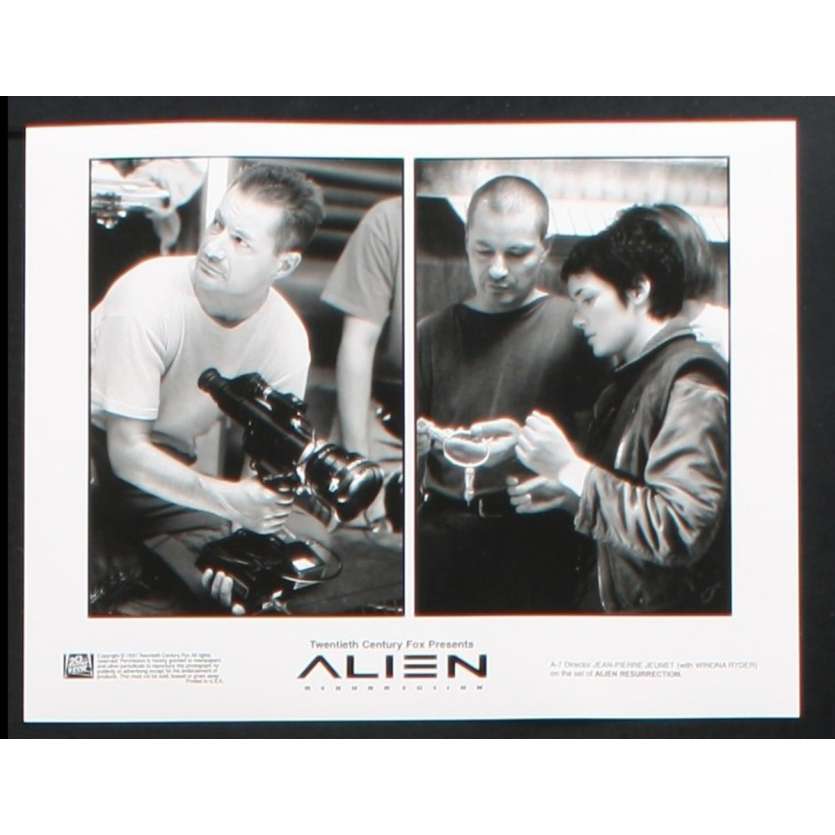 ALIEN RESURRECTION Photo de presse 1 20x25 - 1997 - Sigourney Weaver, Jean-Pierre Jeunet