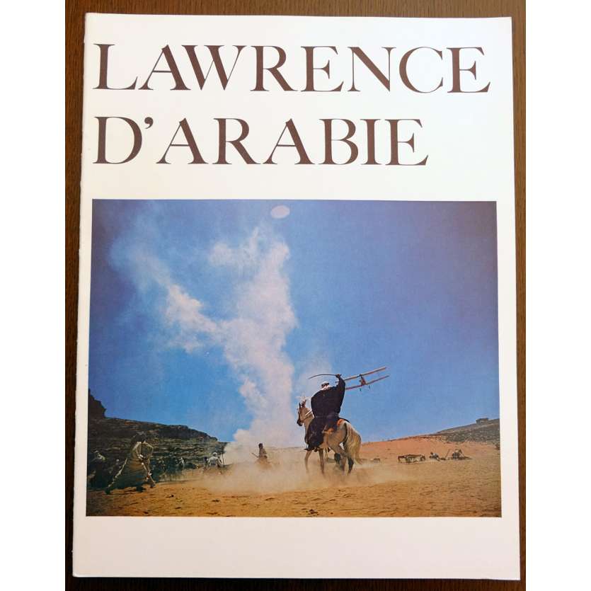 LAWRENCE D'ARABIE Programme du film 24x31 FR '62 Peter O'Toole, d'Arabia Program