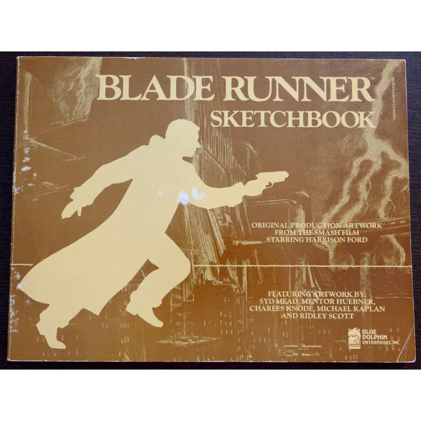 BLADE RUNNER SKETCHBOOK Rare 1st Print ! 1982 - Syd Mead, Mentor Huebner, Ridley Scott