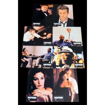 UNDER SUSPICION French Lobby cards x8 9x12 - 2000 - Stephen Hopkins, Gene Hackman