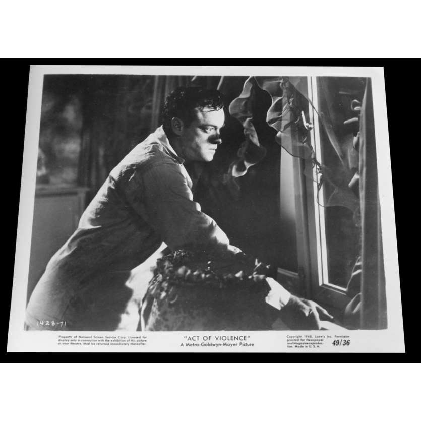 ACT OF VIOLENCE US Press Still 2 8x10 - 1949 - Fred Zinnemann, Van Heflin