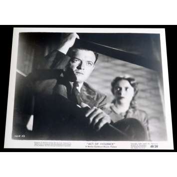 ACT OF VIOLENCE US Press Still 1 8x10 - 1949 - Fred Zinnemann, Van Heflin