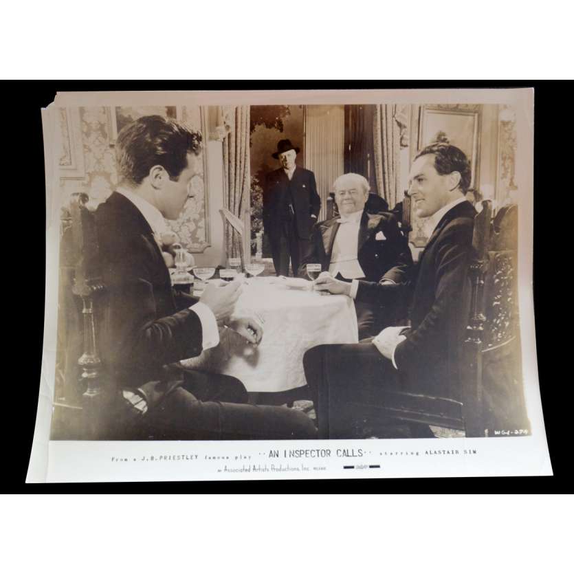 UN INSPECTEUR VOUS DEMANDE Photo de presse 20x25 - 1954? - Alastair Sim, Guy Hamilton