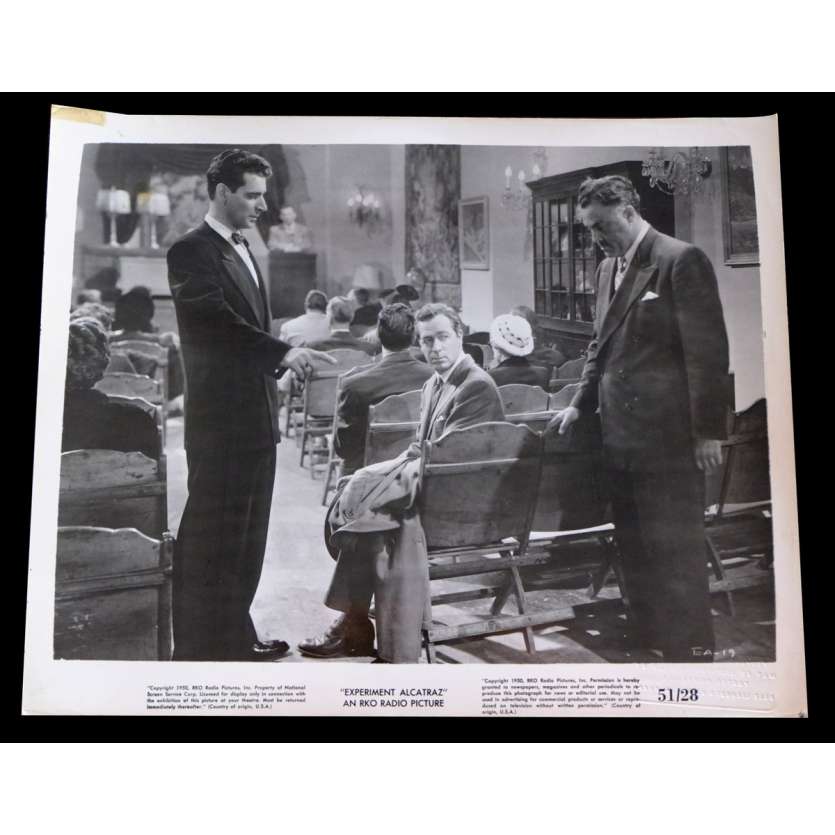 EXPERIMENT ALCATRAZ US Press Still  8x10 - 1951 - Edward L. Cahn, John Howard