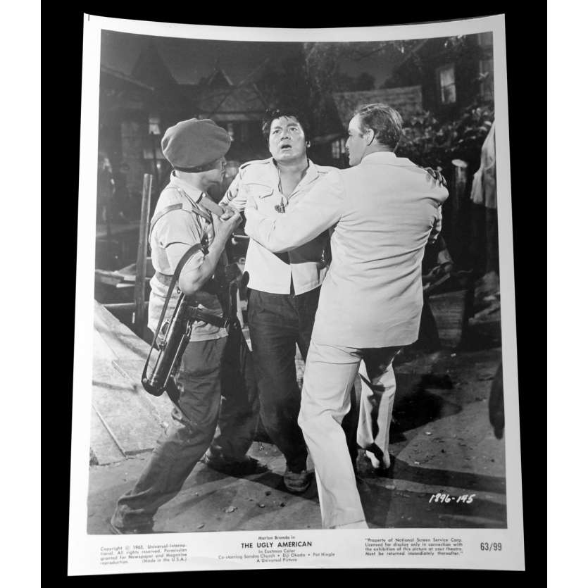 THE UGLY AMERICAN US Press Still  8x10 - 1963 - George Englund, Marlon Brando