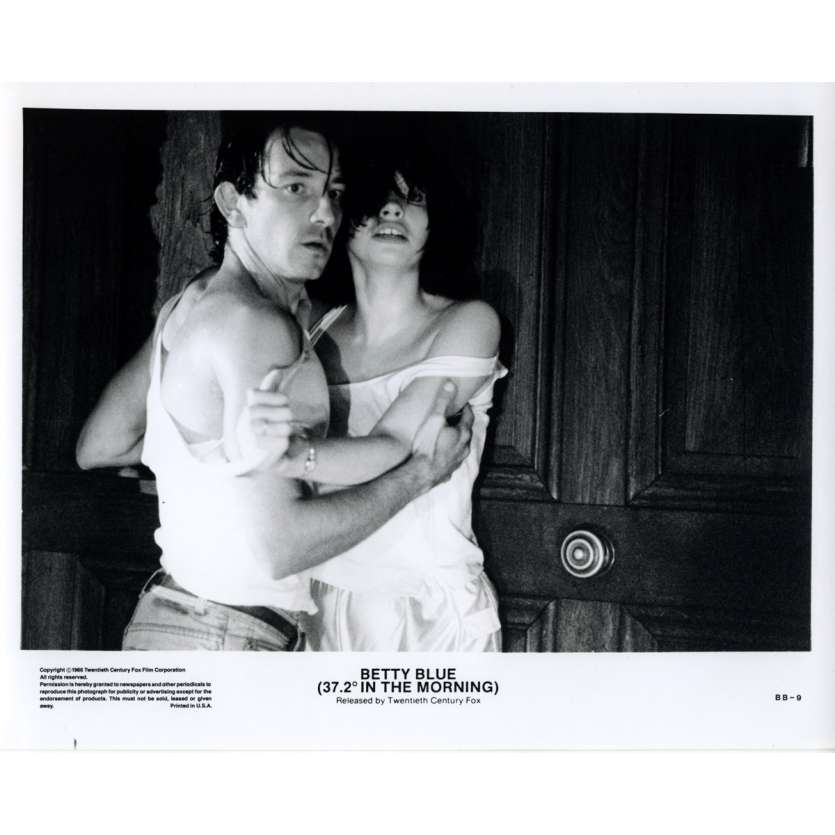 37,2 LE MATIN Photo de presse 11 20x25 - 1986 - Béatrice Dalle, Jean-Jacques Beineix