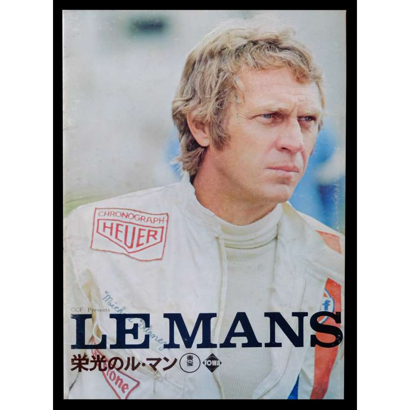 LE MANS Japanese Program 8x10 - 1971 - Lee H. Katzin, Steve McQueen