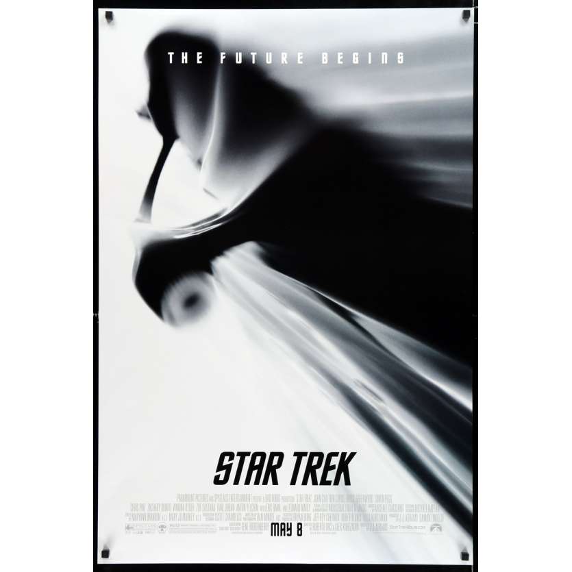 STAR TREK Affiche de film 69x104 - 2009 - Chris Pine, J. J. Abrahms