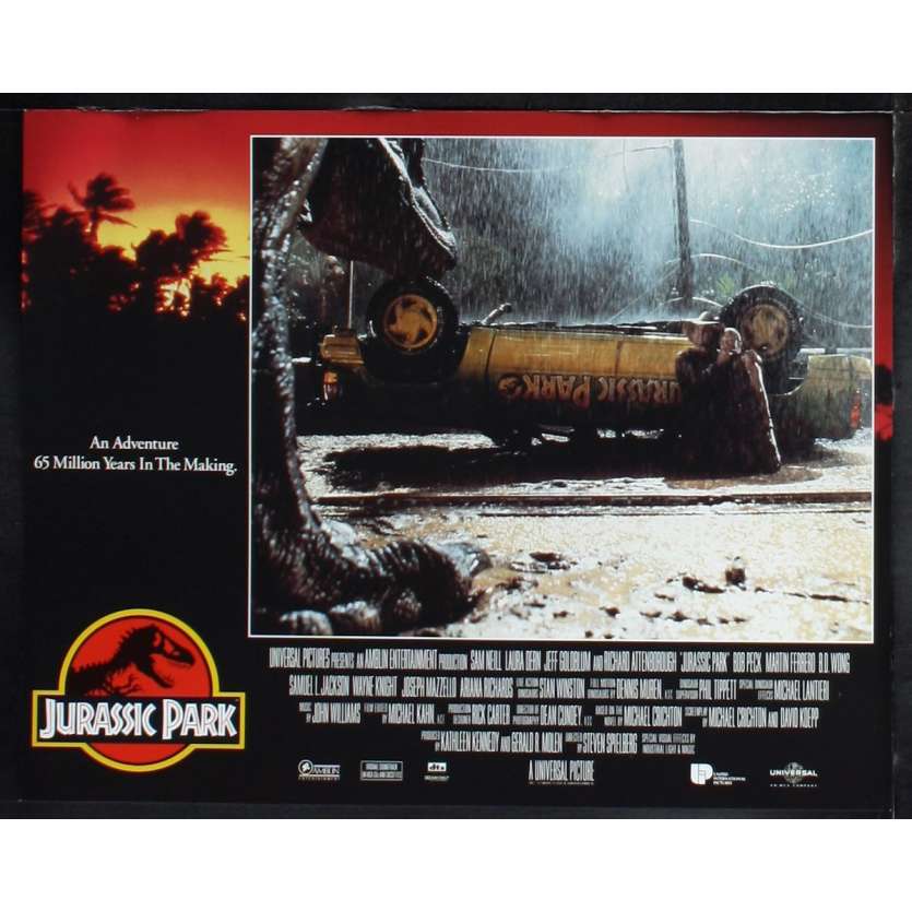 JURASSIC PARK Photo de film N7 28x36 - 1993 - Sam Neil, Steven Spielberg