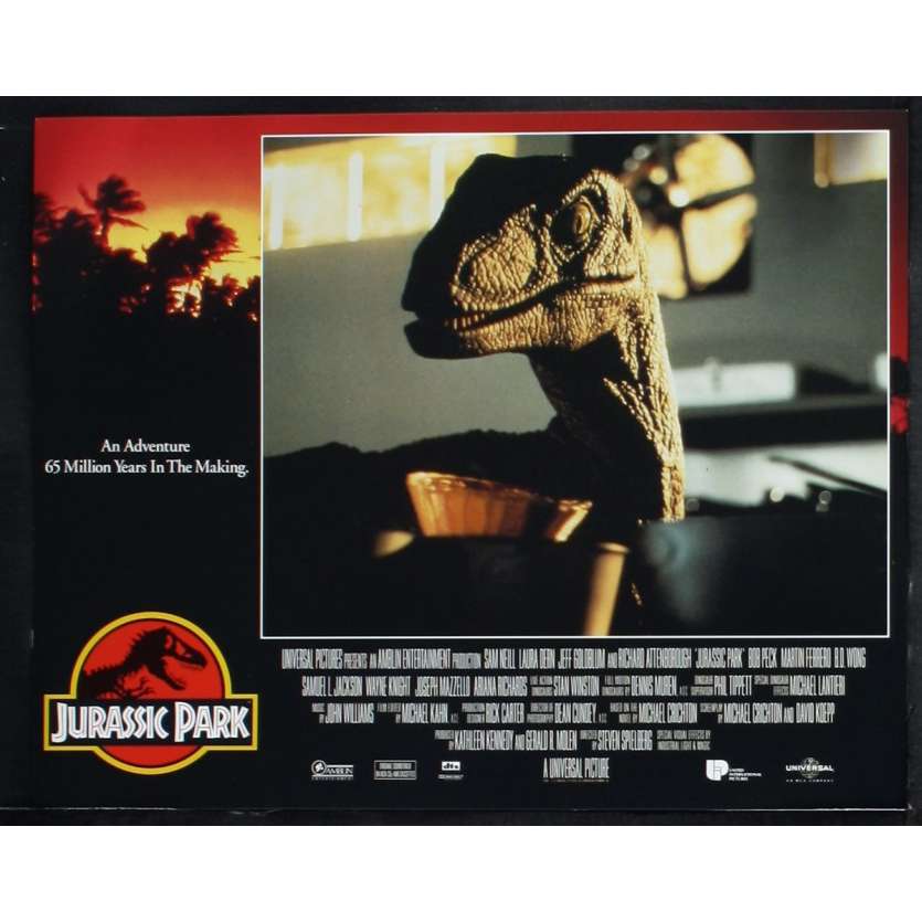 JURASSIC PARK Photo de film N5 28x36 - 1993 - Sam Neil, Steven Spielberg