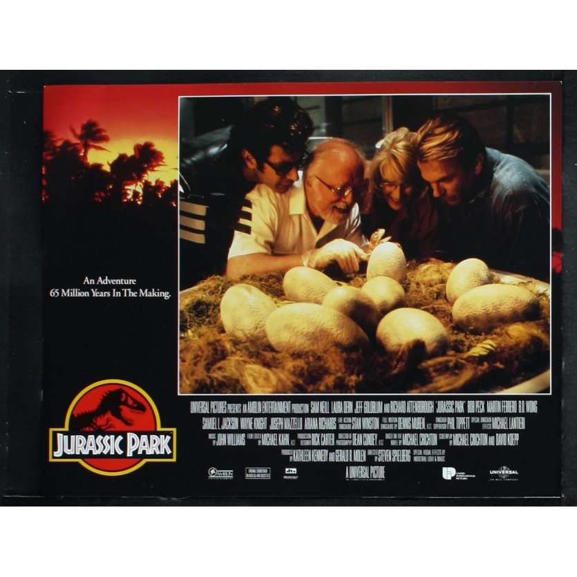 JURASSIC PARK Photo de film N1 28x36 - 1993 - Sam Neil, Steven Spielberg