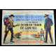 LAST TRAIN FROM GUN HILL Belgian Movie Poster 14x21 - 1959 - John Sturges, Kirk Douglas