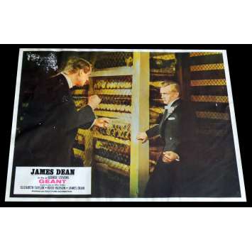 GIANT French Lobby Card 6 9x12 - R1970 - George Stevens, James Dean