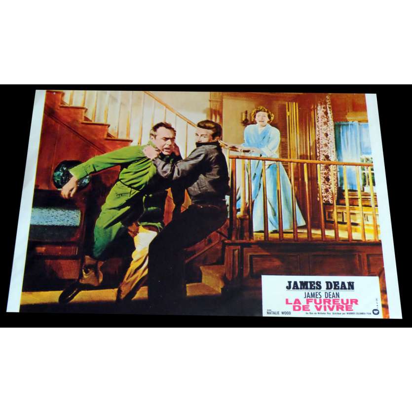 REBEL WITHOUT A CAUSE French Lobby Card 3 9x12 - R1970 - Nicholas Ray, James Dean