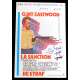 LA SANCTION Affiche de film 35X55 - 1975 - George Kennedy, Clint Eastwood
